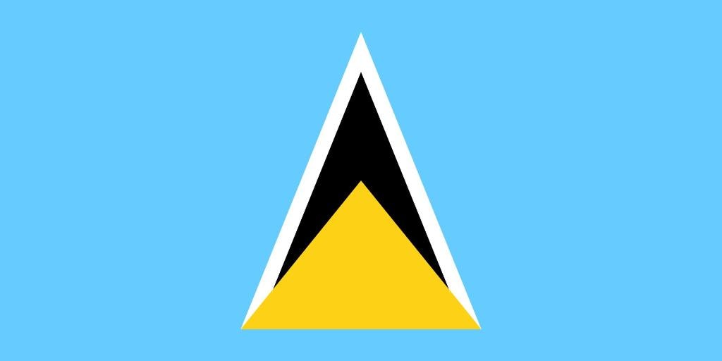 St. Lucia flag